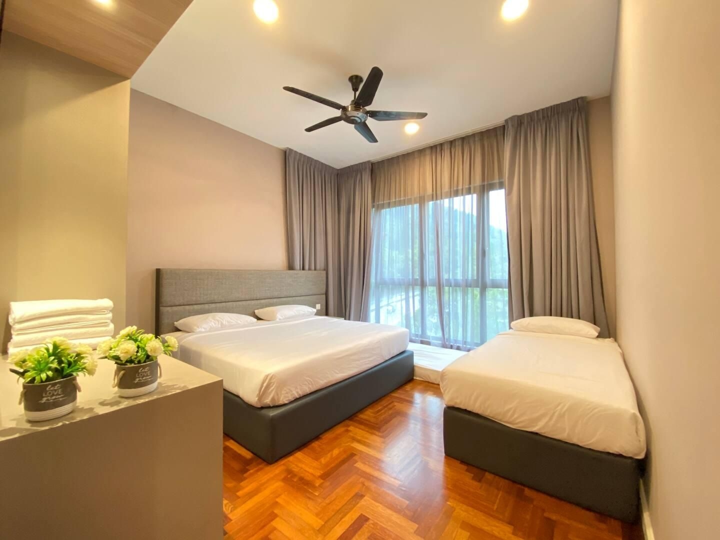วิสตา เรสซิเดนซ์ เกนติ้งไฮแลนด์ เทอร์เรซ สวีท พร้อมที่จอดรถและ ไวไฟ (Vista Residences Genting Highlands Terrace Suites with Unit Parking & WiFi)1