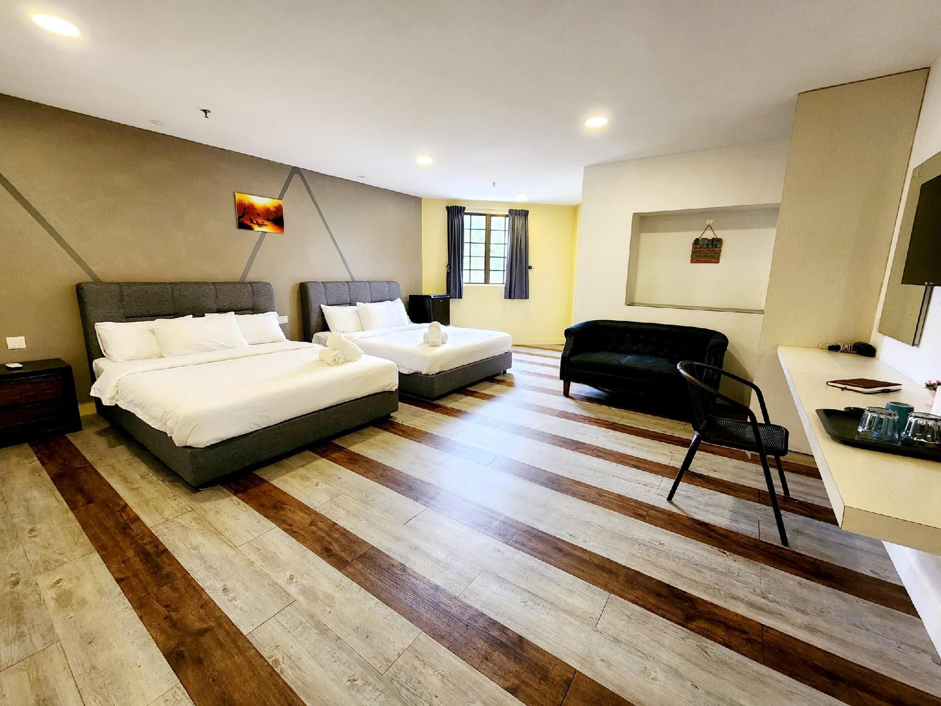 Family 4pax room 5min to Genting Outlet3