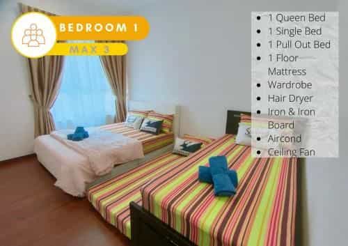 อพาร์ตเมนต์ 2 ห้องนอน 2 ห้องน้ำส่วนตัว ขนาด 75 ตร.ม. – โกตาเกมูนิง อพาร์ตเมนต์ 2 ห้องนอน 2 ห้องน้ำส่วนตัว ขนาด 75 ตร.ม. – โกตาเกมูนิง
