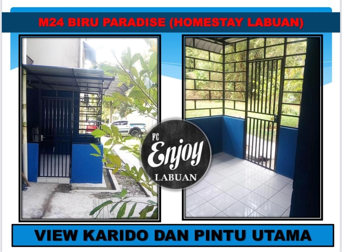 อพาร์ตเมนต์ 4 ห้องนอน 2 ห้องน้ำส่วนตัว ขนาด 1020 ตร.ม. – กัมปุง เบบุโละห์ (Homestay Vvip M24 G. Flr Tmn Mutiara Lbn ( Biru))4