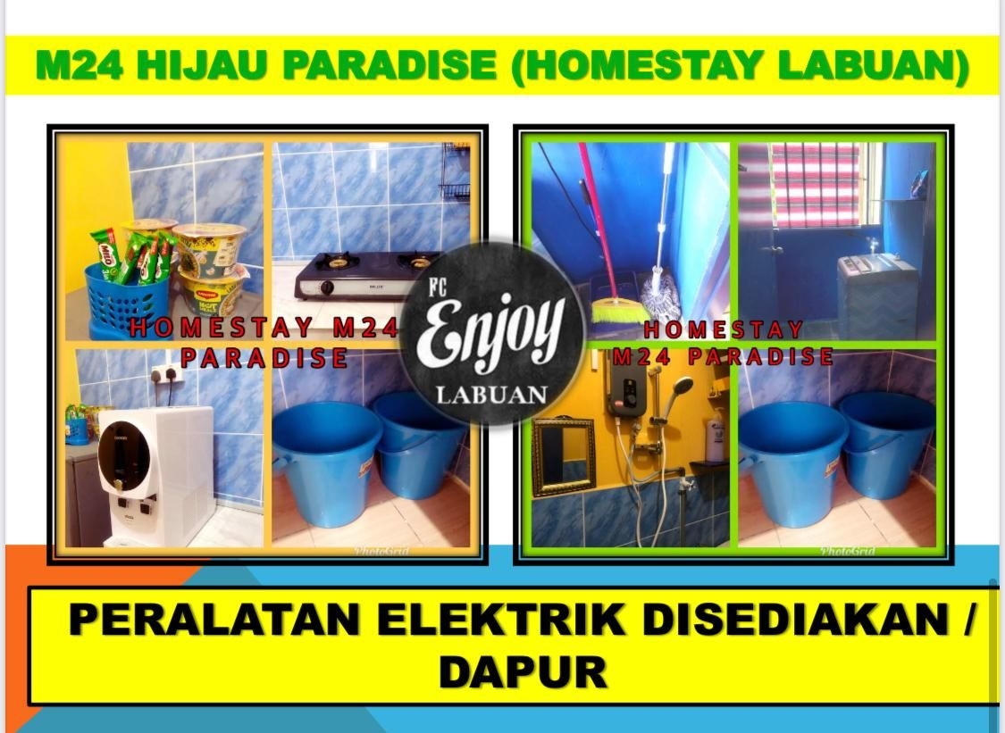 Homestay Vvip M24 G. Flr Tmn Mutiara Lbn ( Hijau)1