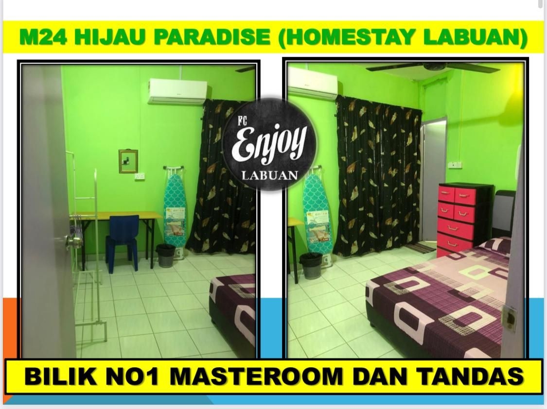 Homestay Vvip M24 G. Flr Tmn Mutiara Lbn ( Hijau)2