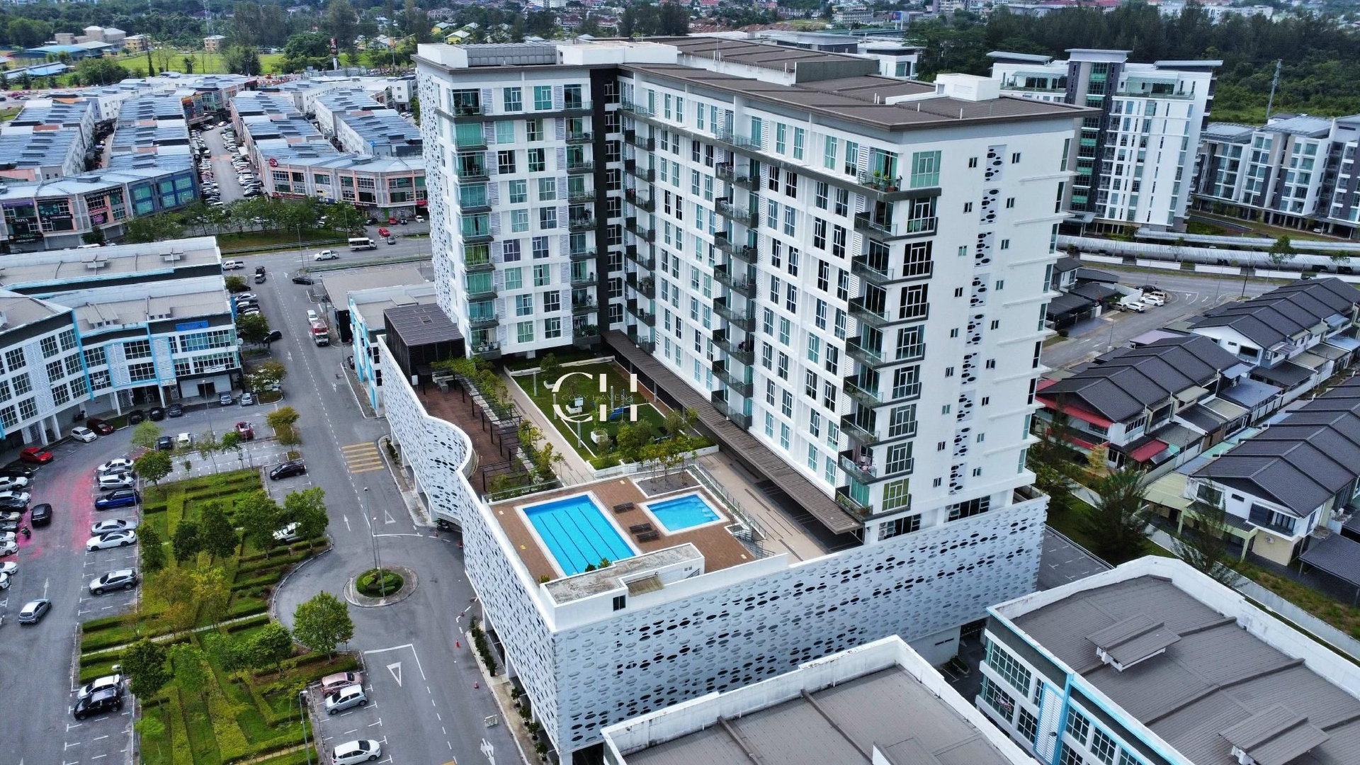 กูชิง ตะบวน ทรานควิลิตี้ ทีทีสามโซโห อพาร์ตเมนต์ ซี 6 12 (Kuching Tabuan Tranquility TT3SOHO Apartment C6 12)0