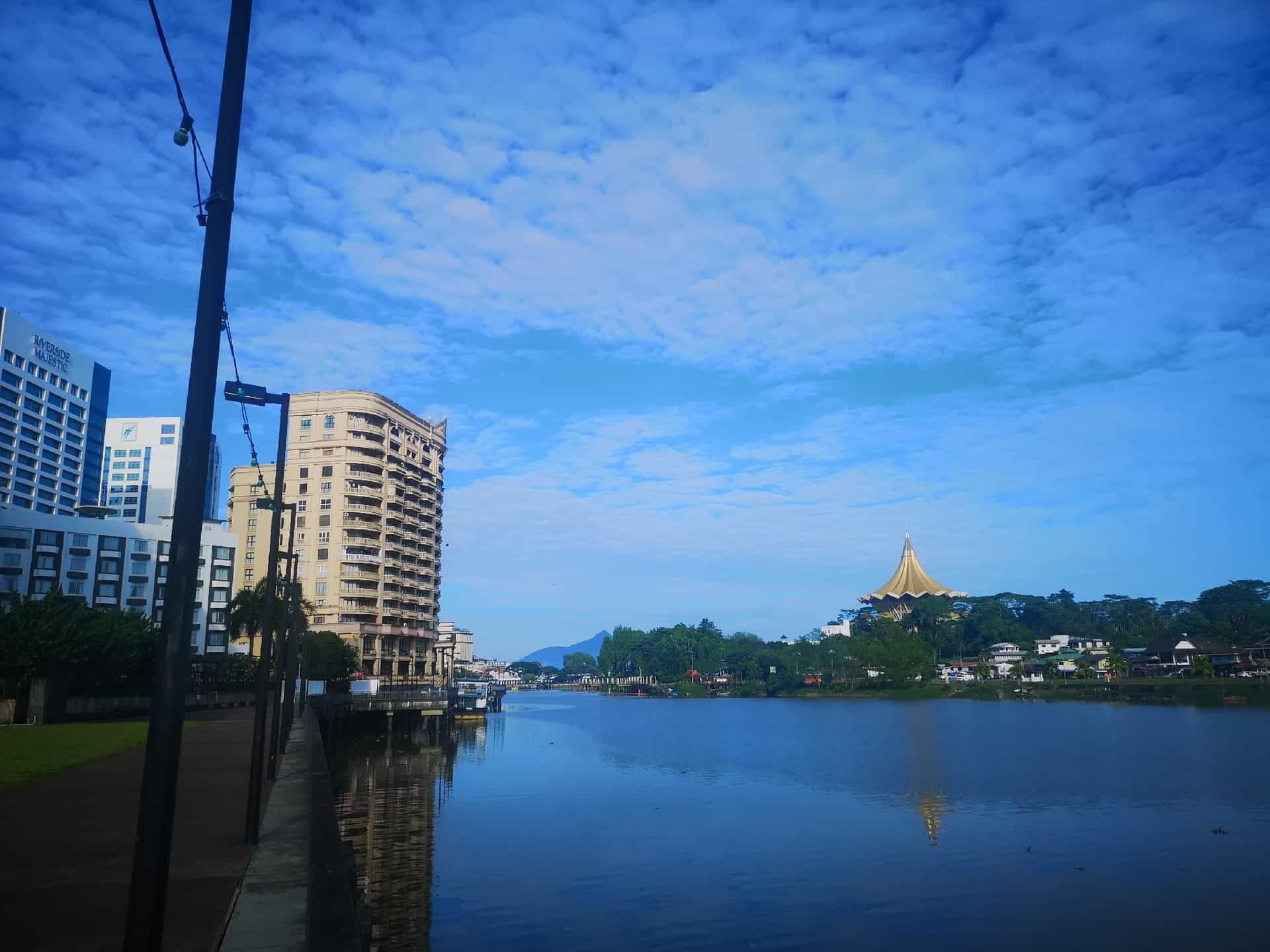Kuching Riverbank Waterfront