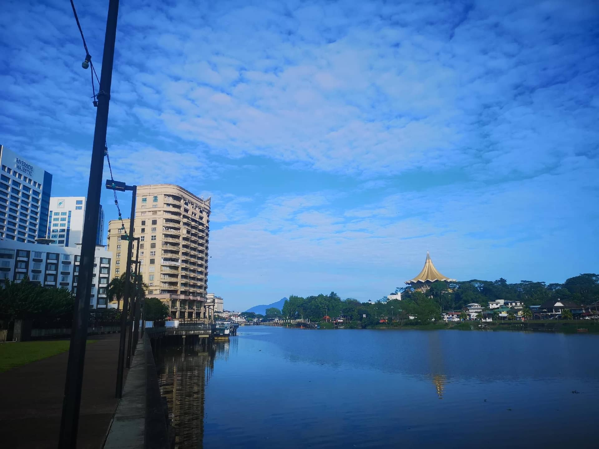 Kuching Riverbank Waterfront Kuching Riverbank Waterfront