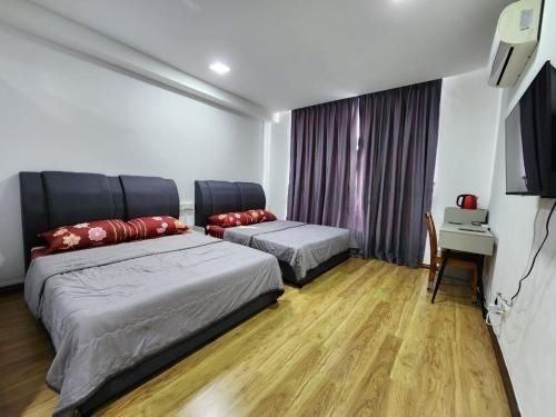 คิตตี้ โฮมสเตย์ 402 ร็อกซี่ อพาร์ตเมนต์ กูชิง (KITTY HOMESTAY 402 ROXY APARTMENT KUCHING)3