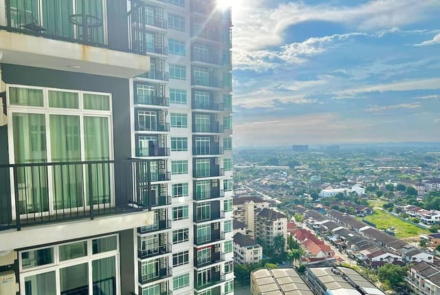 Comfort Apartment, 2 Bedrooms, Non Smoking, City View