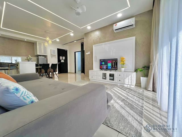 Comfort Apartment, 2 Bedrooms, Non Smoking, City View