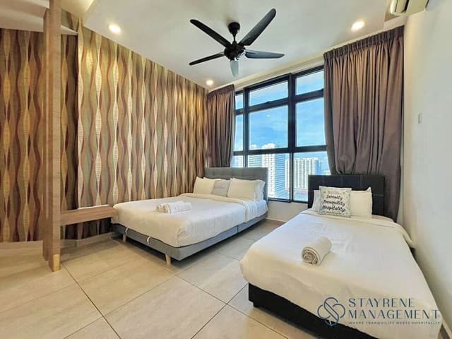 Comfort Apartment, 3 Bedrooms, Non Smoking, City View