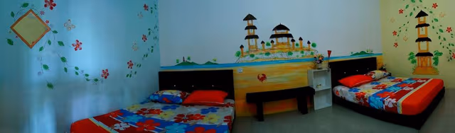 Quadruple Room, Shared Bathroom
