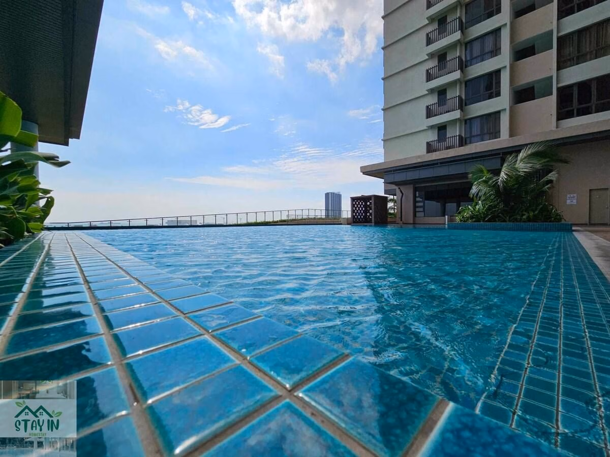 บาหลี เรสซิเดนซ์ มะละกา – สระว่ายน้ำสนุก ใกล้จงเกอร์ พักได้ 4 คน (Bali Residence Melaka - Fun Pool Near Jonker 4 Pax)3