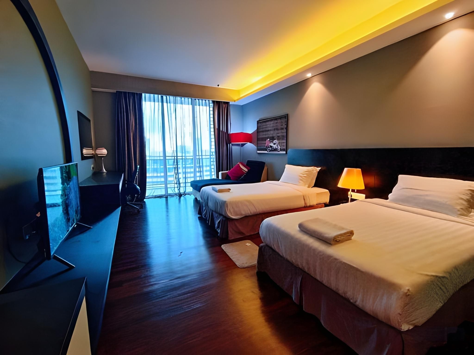 Shore Studio 2Pax City River View - NetFlix/KingBed2