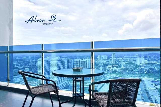 Three-Bedroom Apartment with View