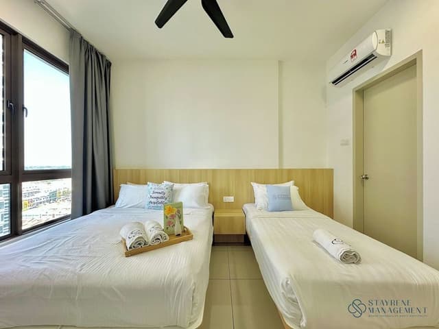 Comfort Apartment, 2 Bedrooms, City View