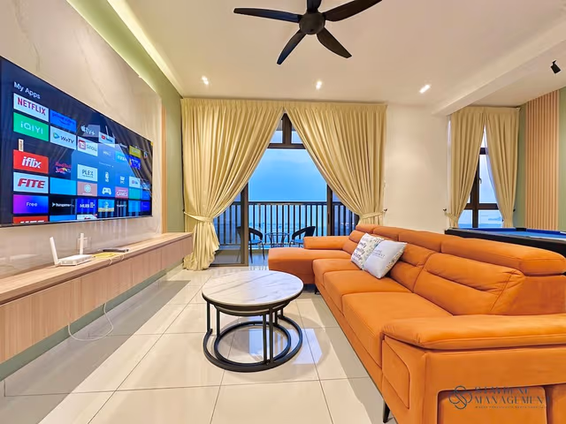 Comfort Penthouse, 4 Bedrooms, Sea View