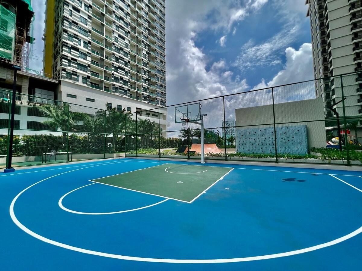 โคต้า นิว เรสซิเดนซ์-2 ห้องนอน 6 คน/เกมอัตทารี/สวนน้ำ (Kota new Residences-2Room6Pax/Attari Game/WaterPark)0