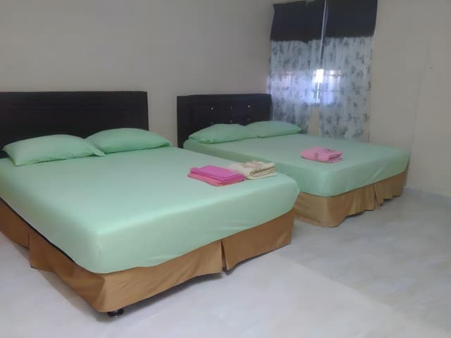 Family Room with Attached Bathroom