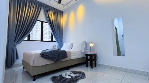 อพาร์ตเมนต์ 2 ห้องนอน 2 ห้องน้ำส่วนตัว ขนาด 880 ตร.ม. – นิไล (Nilai Youth City Cozy 2 Bedroom Suite)3