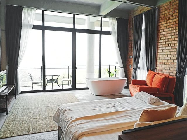 Panoramic Room with Balcony