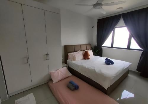 อพาร์ตเมนต์ 3 ห้องนอน 2 ห้องน้ำส่วนตัว ขนาด 100 ตร.ม. – กัมปงปูลาส (3R2B Cozy Homes|6 min to Quayside|9 Pax|2 Parking)2