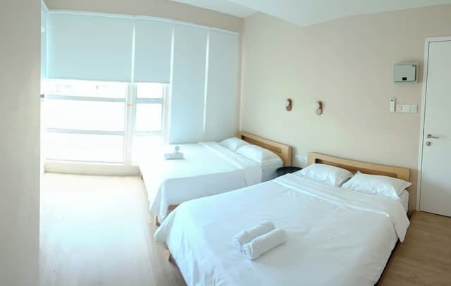 Family Double Room, City View