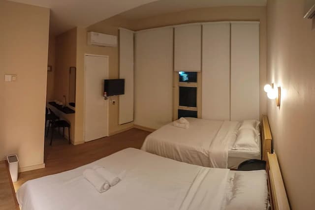 Family Double Room, City View