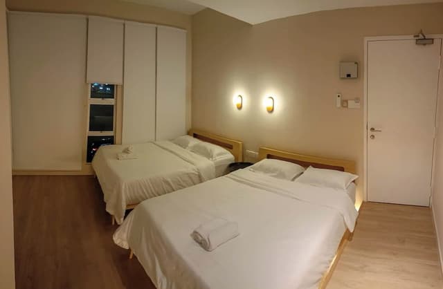 Family Double Room, City View