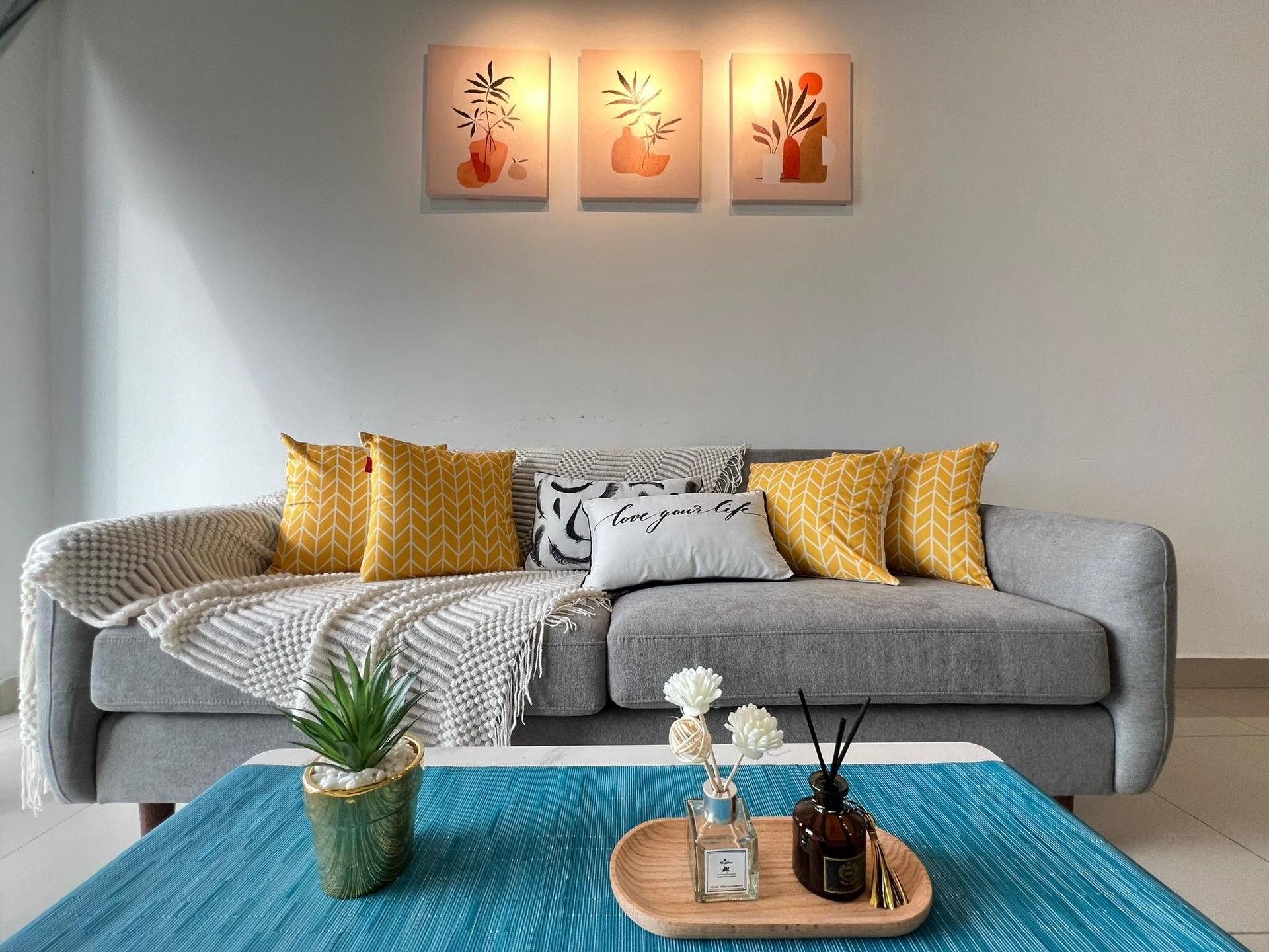 ริเวอร์วิว 8 ท่าน 3 ห้องนอน อิน เคบีทาวน์ เอ-3-2 (RiverView 8PAX 3BR in KBtown PS4, Netflix A-3-2)4