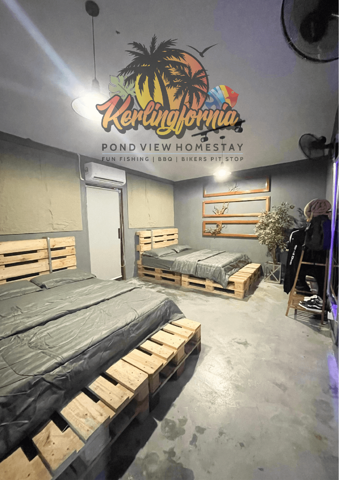 เคอร์ลิงฟอร์เนีย พอนด์วิว โฮมสเตย์ (Kerlingfornia Pond View Homestay)2