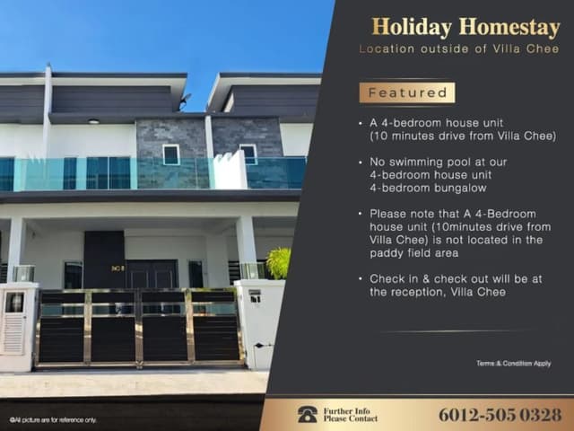 Holiday Homestay - Different Location