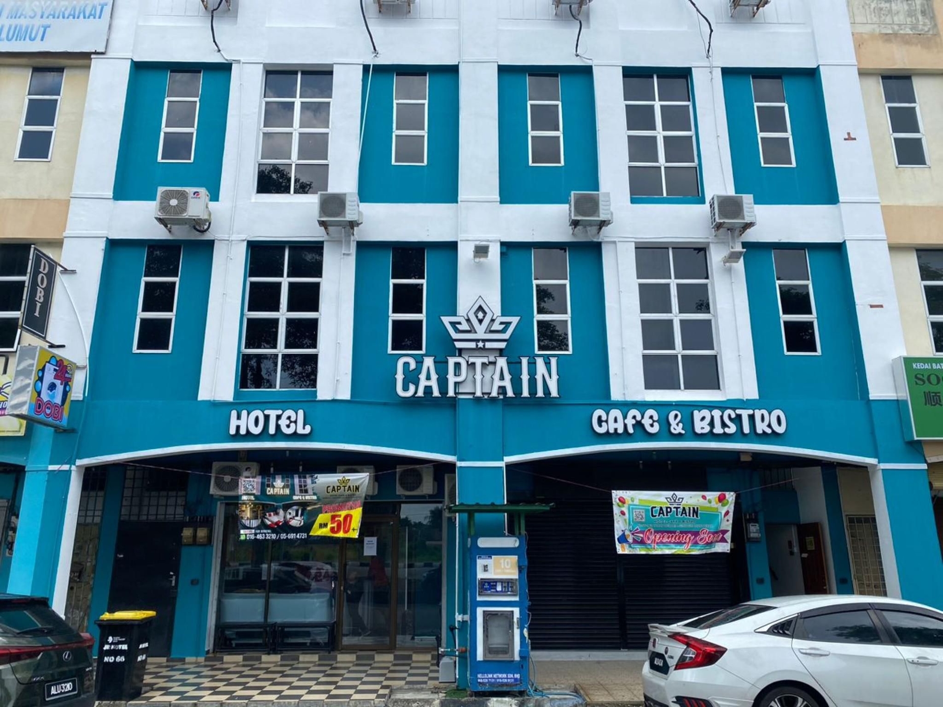 โอวิลล่า โฮม บีแอนด์บี (Hotel O Captain Hotel Cafe Bistro)0
