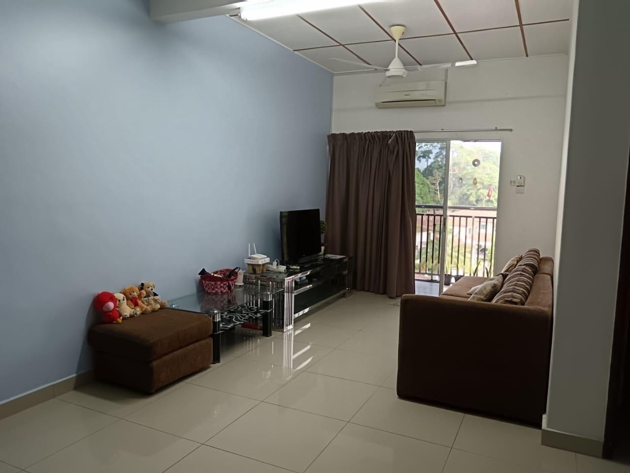 อพาร์ตเมนต์ 3 ห้องนอน 2 ห้องน้ำส่วนตัว ขนาด 900 ตร.ม. – เมืองเบตง (pelangi apartment bentong)3