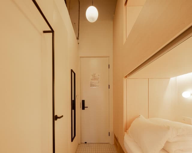 1 Bed In Boys - 2 Person Sunshine Room With Private Bathroom And Balcony