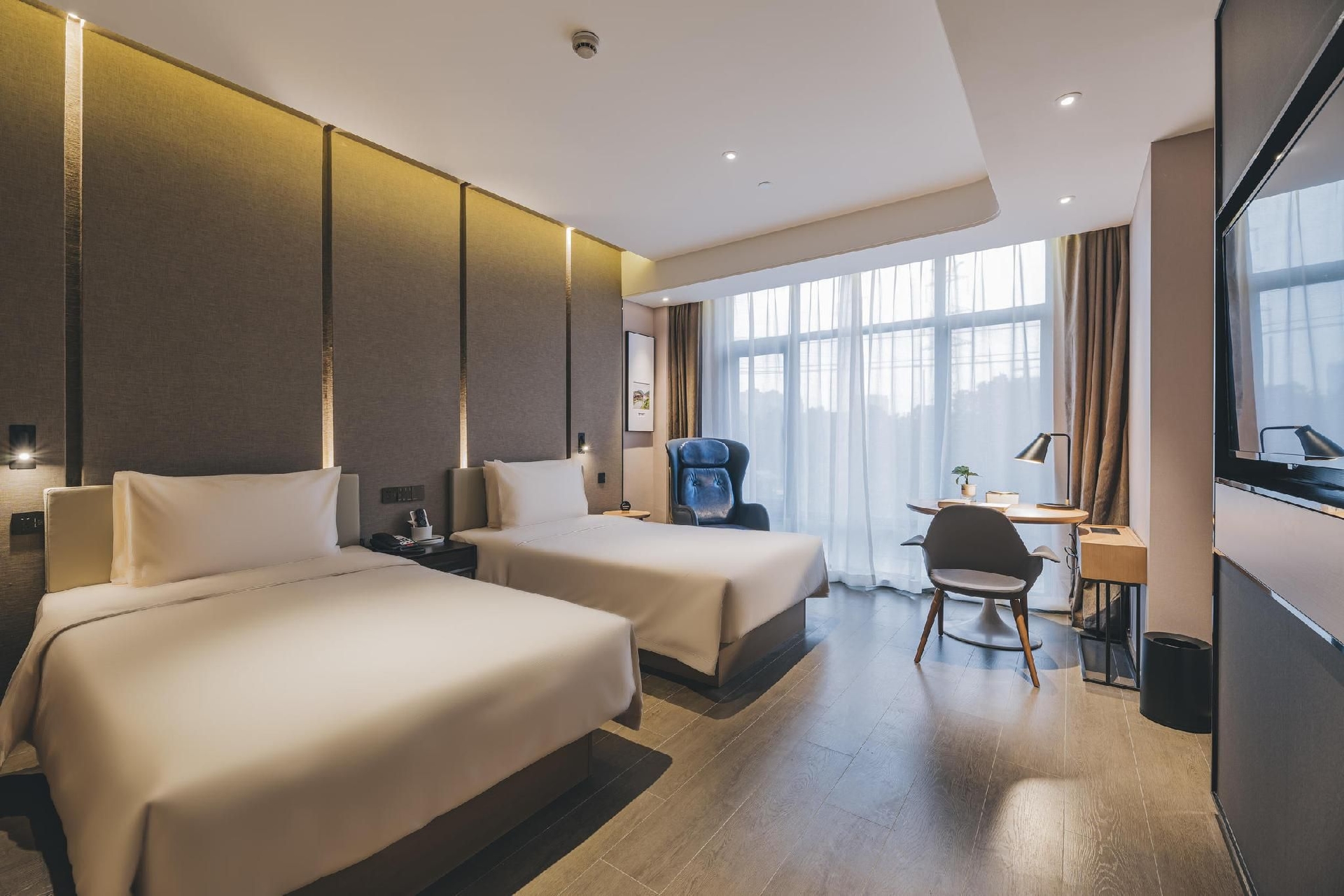 โรงแรมอาทัวร์ เซี่ยงไฮ้ เจียติง เจียงเฉียว สถานีรถไฟใต้ดินถนนเจียอี้ (Atour Hotel Shanghai Jiading Jiangqiao Jiayi Road Metro Station)3