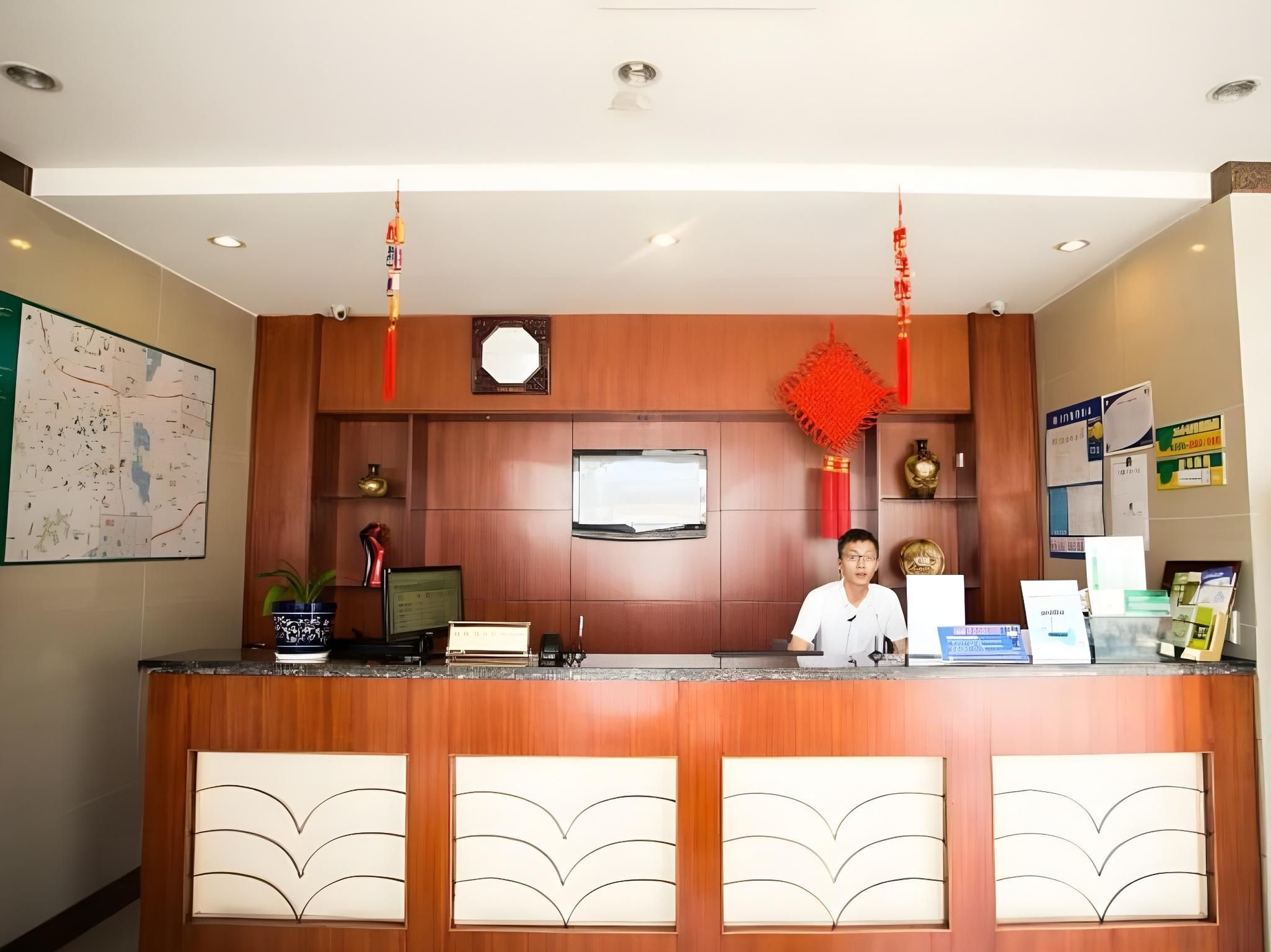 กรีนทรี อินน์ คุนซาน หัวเฉียวบิลดิ้ง แมตทีเรียล คอนช์ โฮเทล (GreenTree Inn Kunshan Huaqiao Building Materials Conch Hotel)3