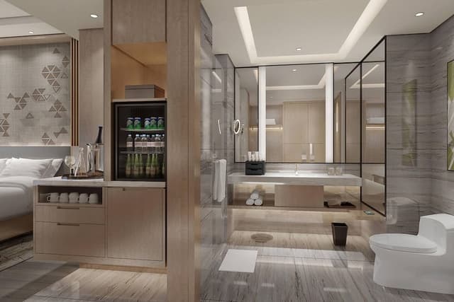 Executive Room, 2 Double Beds, City View
