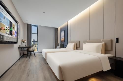 โรงแรมอาทัวร์ เซี่ยงไฮ้ ผู่ตง สถานีรถไฟใต้ดินจิ้นเฉียว (Atour Hotel Shanghai Pudong Jinqiao Metro Station)3
