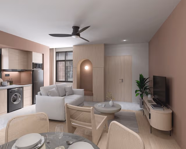 Deluxe Apartment, 2 Bedrooms, City View