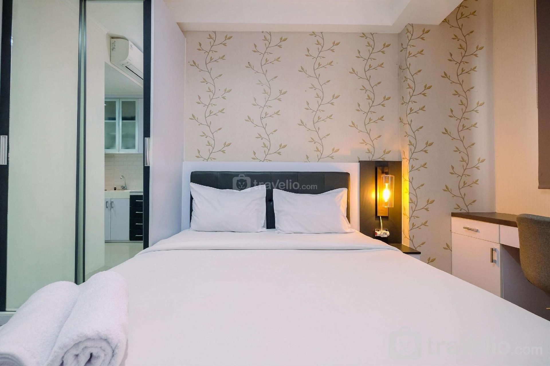 สตูดิโอสุดคุ้มแสนอบอุ่น ซิกเนเจอร์พาร์คแกรนด์ โดยทราเวลลิโอ (Cozy Deal Studio Signature Park Grande By Travelio)4