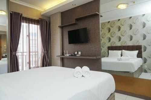 1 ห้องนอน 1 ห้องน้ำส่วนตัว ขนาด 25 ตร.ม. – เตเบต (Relaxing Studio Signature Park Apt By Travelio)1