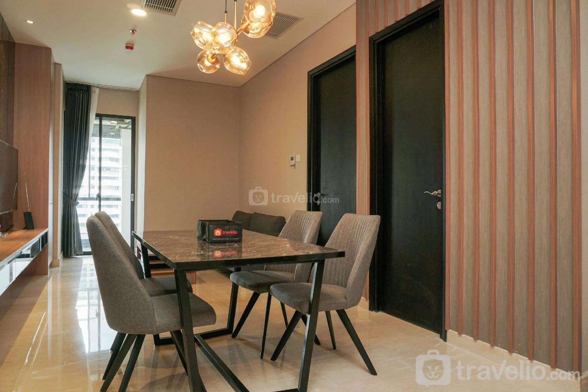 Brand New 2BR Sudirman Suites Apt By Travelio Brand New 2BR Sudirman Suites Apt By Travelio