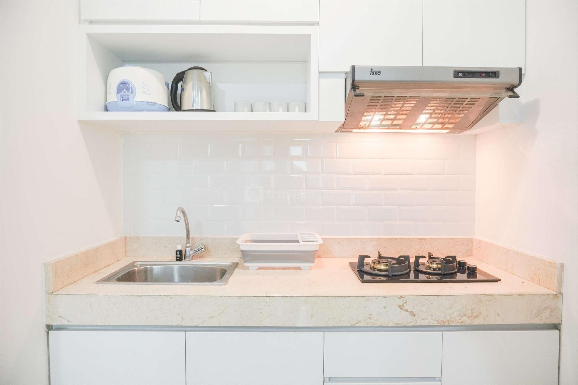 โฮมี ทูบีอาร์ เอ็มที ฮาโยโน สแควร์ อะพาร์ตเมนต์ บาย ทราเวลลิโอ (Homey 2BR MT Haryono Square Apartment By Travelio)4
