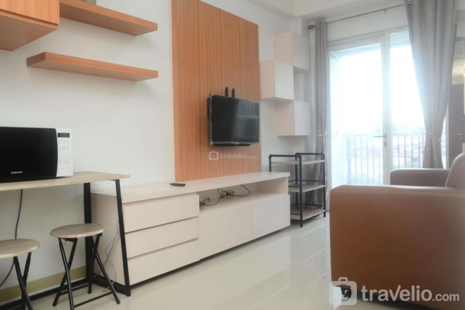 วอร์ม วันบีอาร์ แอท ซิกเนเจอร์ ปาร์ค แกรนด์ บาย ทราเวลลิโอ (Warm 1BR at Signature Park Grande By Travelio)4