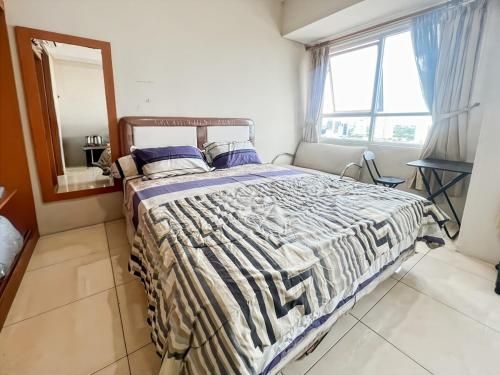 อพาร์ตเมนต์ 1 ห้องนอน 1 ห้องน้ำส่วนตัว ขนาด 36 ตร.ม. – เตเบต (Strategic MTH Square w/ WiFi,Pool & Gym by 2ndHome)2