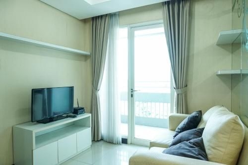 อพาร์ตเมนต์ 2 ห้องนอน สกายเทอเรซ โดยทราเวลลิโอ (Sky Terrace 2BR Apartment By Travelio)1