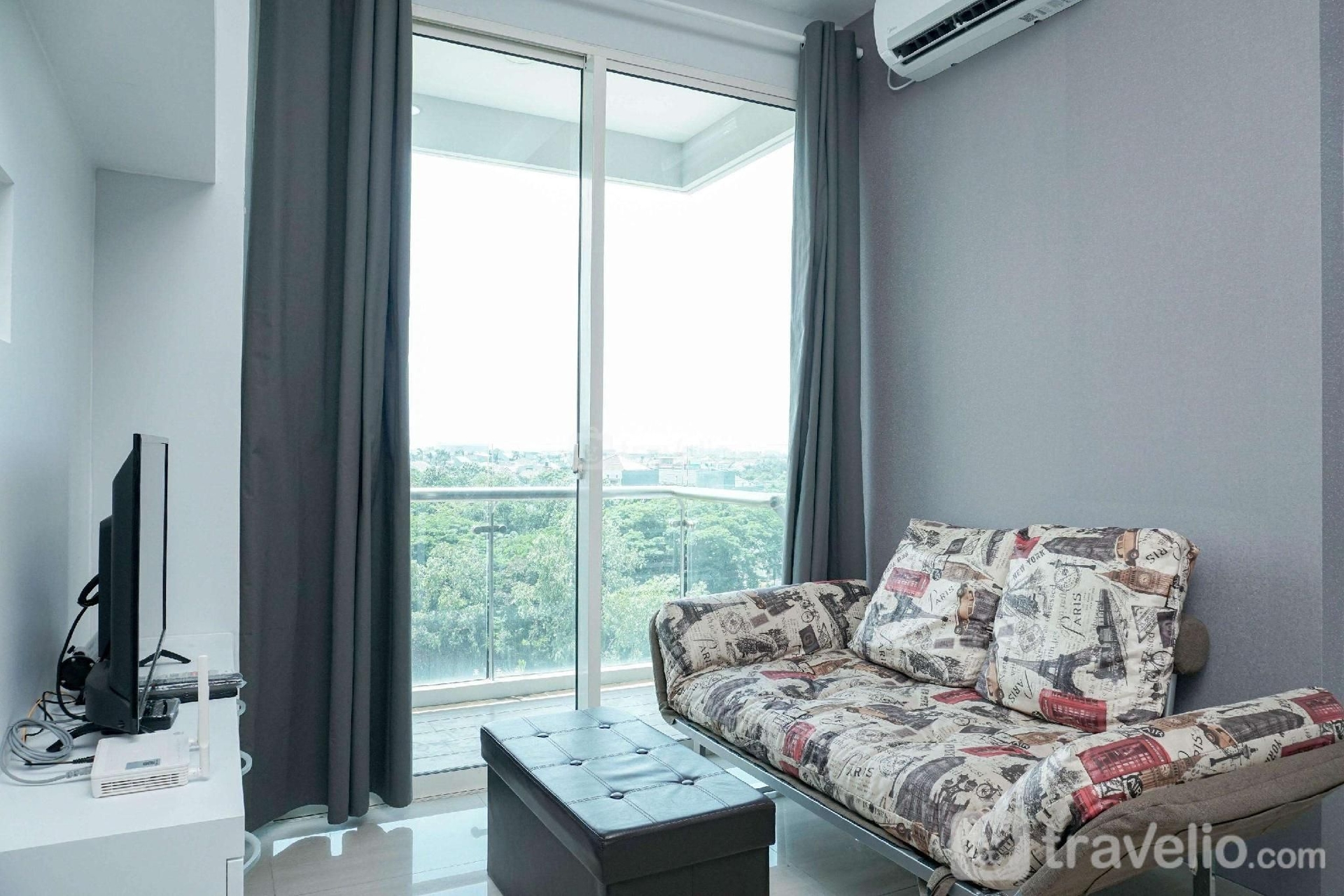 อพาร์ตเมนต์ 1 ห้องนอนแสนสบายที่ซิตร้าเลค สวีทส์ โดยทราเวลลิโอ (1BR Comfy Apartment @ CitraLake Suites By Travelio)3