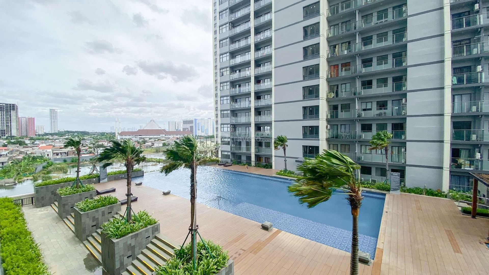 สตูดิโอที่ตกแต่งอย่างดีที่ดาน ม็อกอต ซิตี้ โดยทราเวลลิโอ (Well Furnished Studio Daan Mogot City By Travelio)1