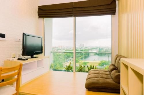ห้องพัก 1 ห้องนอนสไตล์โมเดิร์นที่ซิตร้าเลค สวีทส์ โดยทราเวลลิโอ (Modern Look 1BR at CitraLake Suites By Travelio)3