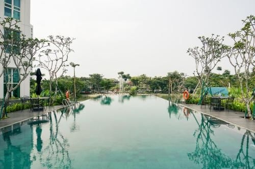 ห้องพัก 1 ห้องนอนสไตล์โมเดิร์นที่ซิตร้าเลค สวีทส์ โดยทราเวลลิโอ (Modern Look 1BR at CitraLake Suites By Travelio)0