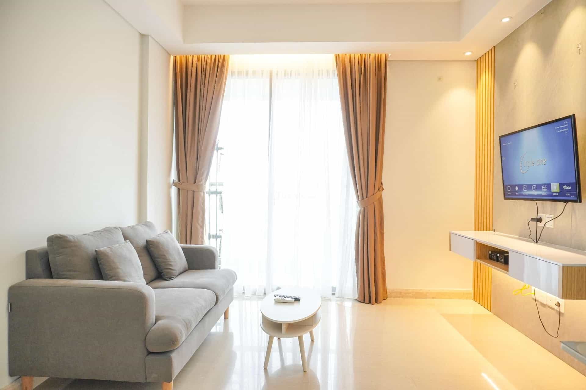 Modern Nice 2BR Gold Coast near PIK By Travelio Modern Nice 2BR Gold Coast near PIK By Travelio